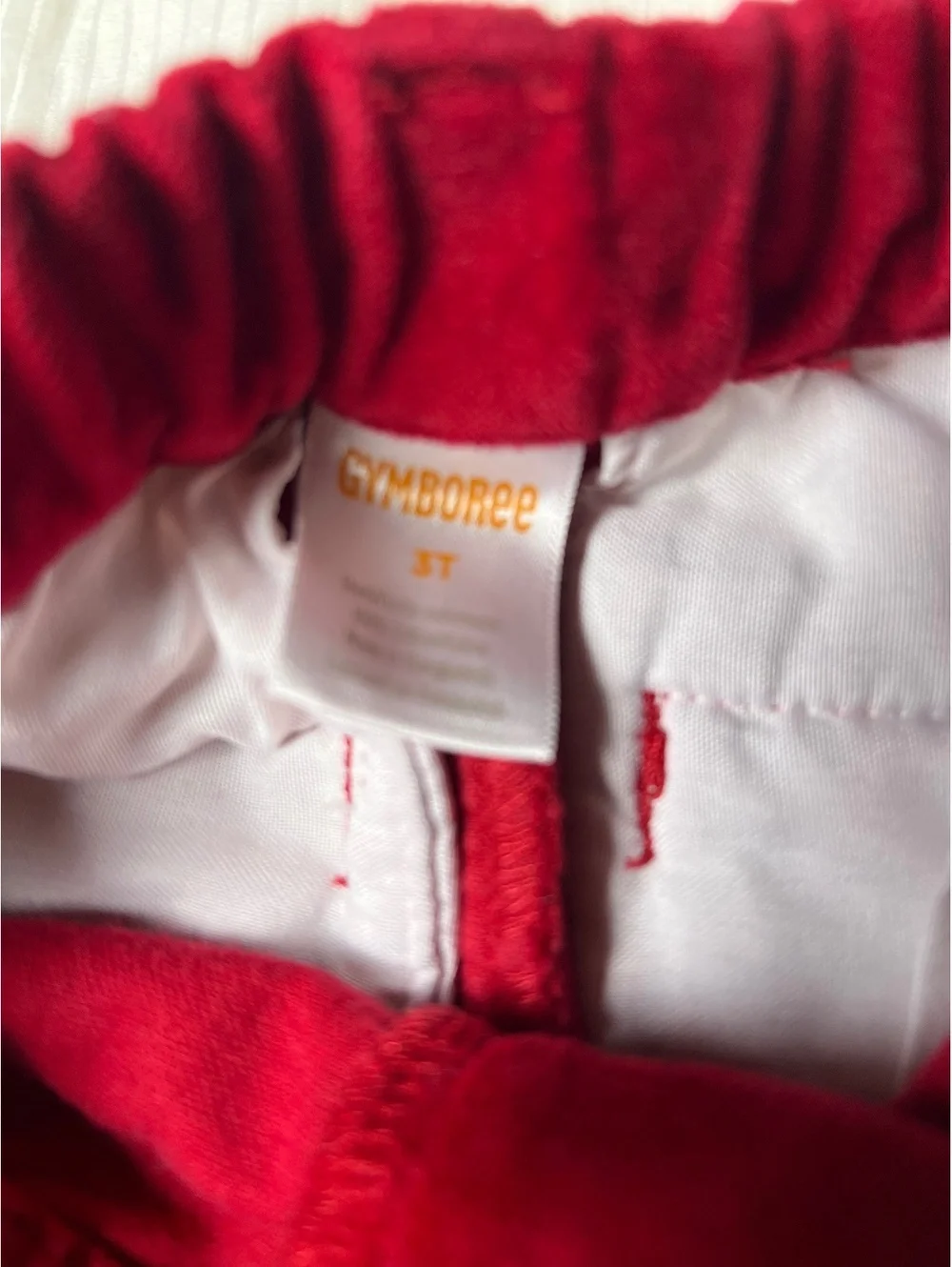Gymboree boys red